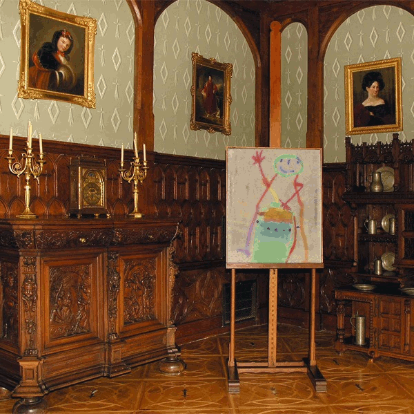 Selection im Schloss